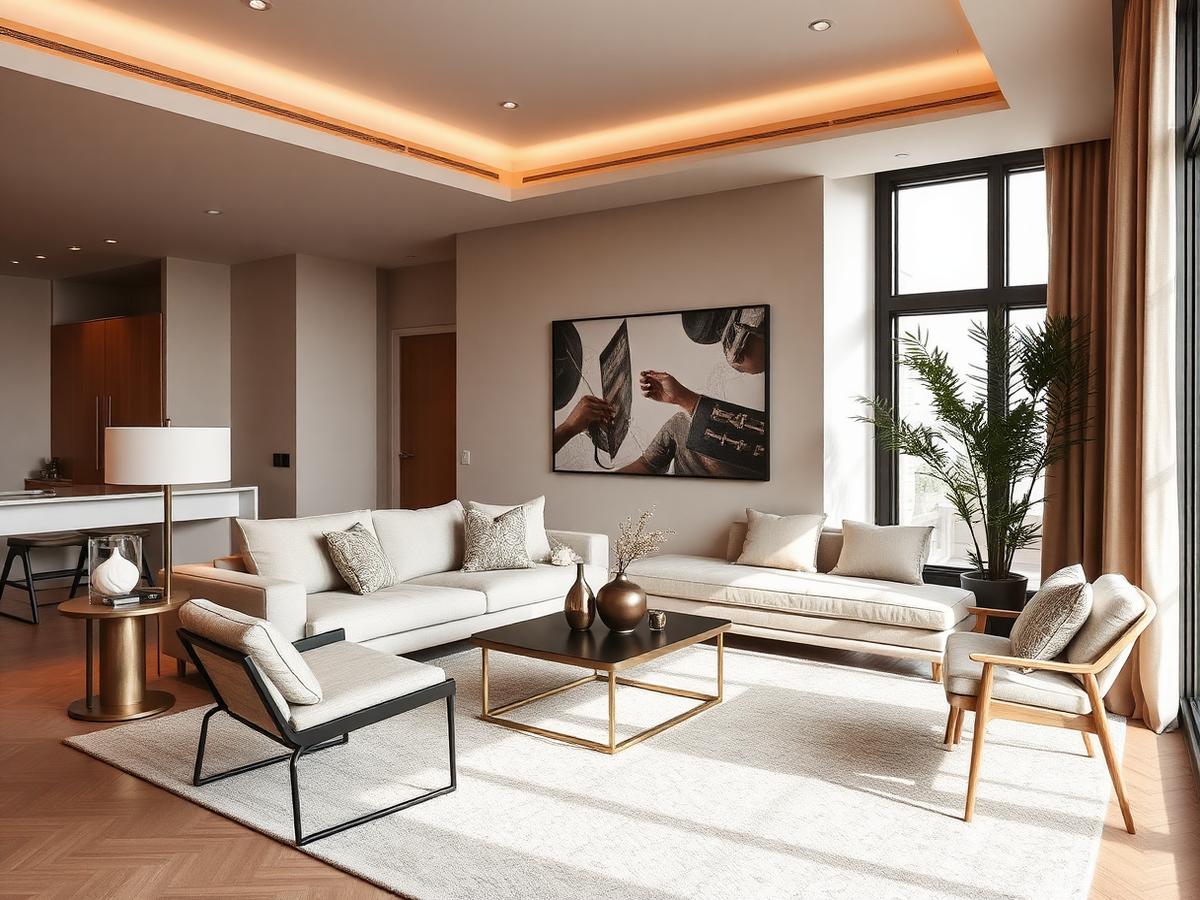 The Palladian Residence interior by Atrii